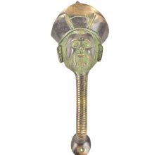 Brass Man Figure Door Handle