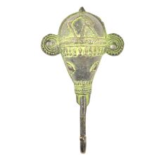 Brass Elephant Head Design Hooks