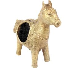 Dhokra Rural Horse Napkin Ring