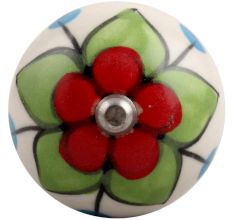 Green Clove Flower Ceramic Wine Stopper