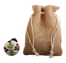 Green Leaf Ceramic Wine Stopper