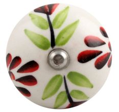Green Leaf Ceramic Wine Stopper