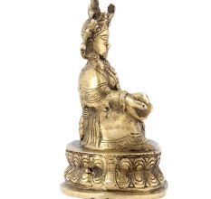 Brass God of Wealth Kuber Statue