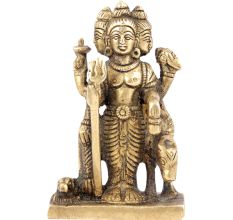 Lord Dattatreya Brass Statue
