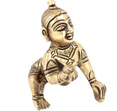 Brass Bal Gopal Ji Murti