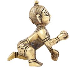 Brass Bal Gopal Ji Murti