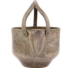 Brass Planter/Pot with Handle