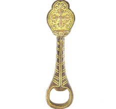 Brass Folk Traditional Bottle Opener