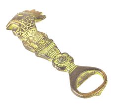 Old Brass Opener Rooster