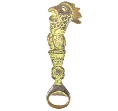 Old Brass Opener Rooster