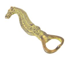 Brass Sea Horse Design Bottle Opener