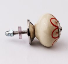 Red Sunflower Knob