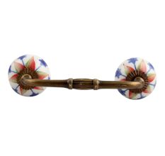 Red Star Ceramic Bridge Handle