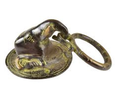 Brass Elephant Door Knocker