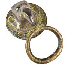 Brass Elephant Door Knocker