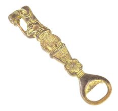 Brass Dog Head Elephant Bottle Opener