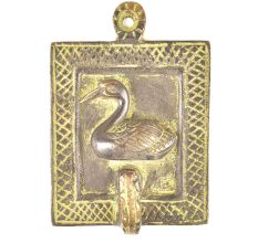 Brass Framed Duck Wall Hooks