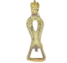 Brass Tribal Design Bottle Opener
