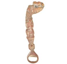 Unusual Horse Figurine Brass Bottle Opener