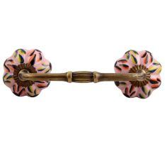 Mixed Color Ceramic Bridge Handle