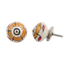 Mustard Flower Knob