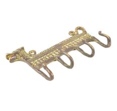 Bass Tribal Lion Wall Hooks