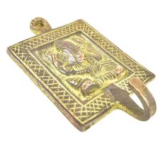 Brass Ganesha Single Wall Hooks