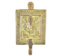 Brass Ganesha Single Wall Hooks