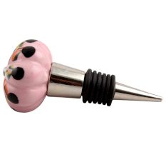 Mixed Color Leaf Ceramic Wine Stopper