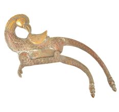Brass Peacock Nut Cracker