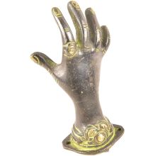 Brown Brass Hand Door Handle Door Pull