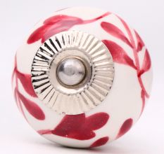 Red Flower Knob