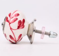 Red Flower Knob