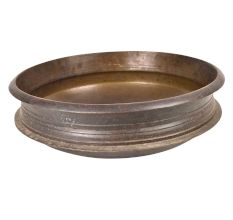 Brass Urli Plain without Handle - 17.5 Inches