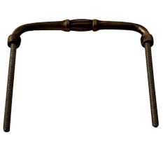 Black Lotus Ceramic Melon Wooden Hooks