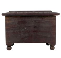 Hand Carved Wooden Jewelry Box