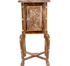 Wooden Hand Carved Side Table