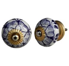 Purple Buttercup Knob