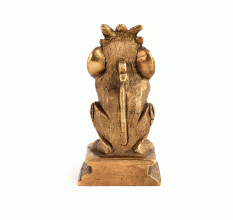 Brass  Tibetan Buddhist Temple Lion