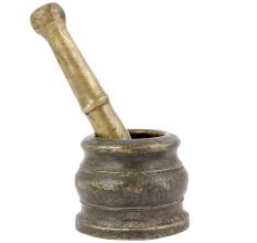Small Bronze Mortar and Pestle