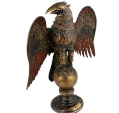 Solid Brass Eagle Lamp Finial