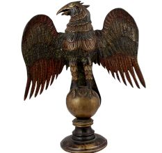 Solid Brass Eagle Lamp Finial