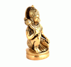 Brass Sitting Hanuman Ji