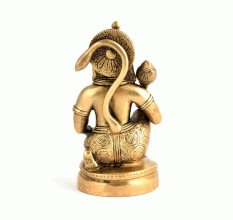 Brass Sitting Hanuman Ji