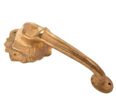 Brass Artistic Elephant Door Handle