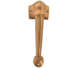 Handmade Brass Elephant Door Handle