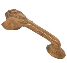 Brass Door Handle Elephant Shape