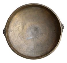 Ethnic Traditional Bronze Urli - 28.5 Inches