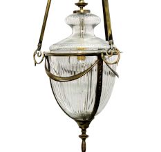 Clear Decorative Glass Ceiling Lamp