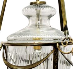 Clear Decorative Glass Ceiling Lamp